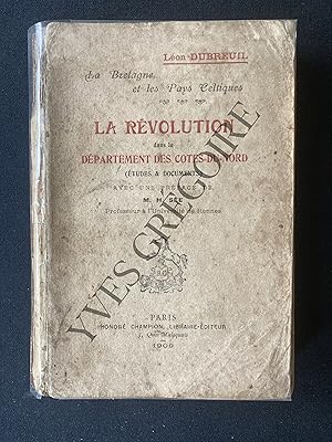 LA REVOLUTION DANS LE DEPARTEMENT DES COTES-DU-NORD (ETUDES ET DOCUMENTS)