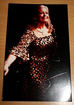 Photographie dédicacée Opéra - Gwyneth JONES. Dame Gwyneth Jones, née le 7 novembre 1936 à Pontne...
