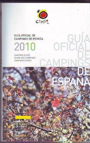 GUIA OFICIAL DE CAMPINGS DE ESPAÑA 2010 + CD ROM + MAPA /CAMPING GUIDE SPAIN 2010 + CD ROM + MAP ...