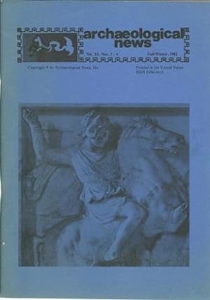 Immagine del venditore per Alexander the Great and His Legacy: A Symposium [ Archaeological News, Vol. XI, Nos. 3/4, Fall/Winter, 1982 ] venduto da Works on Paper