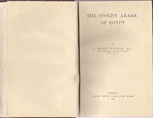 Seller image for The Spoken Arabic of Egypt. for sale by Saintfield Antiques & Fine Books