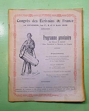 Seller image for SEPTIMANIE, Revue d'Art. 1929. Textes de P. Duplessis, F. Dellevaux, C. Faurlane, P. Parret, H. Danguy, . for sale by E. & J.L  GRISON