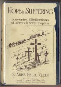 Hope in Suffering Souvenirs and Reflections of a French Army Chaplain
