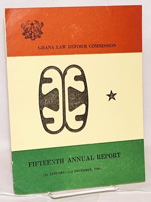 Seller image for Fifteenth annual report: 1st January - 31st December, 1990 for sale by Bolerium Books Inc.