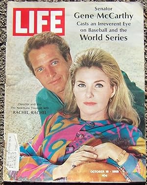 Seller image for LIFE MAGAZINE OCTOBER 18, 1968 for sale by Gibson's Books