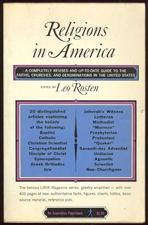 Image du vendeur pour RELIGIONS IN AMERICA mis en vente par Gibson's Books