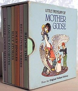 Seller image for Little Treasury of Mother Goose from the Original Volland Edition: Mother Goose Melodies, Famous Favourites, Silly Stories, Jolly Jingles, Best-Loved Verses, and Rhyme Time for sale by Alex Simpson