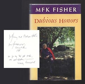 Seller image for DUBIOUS HONORS. Inscribed for sale by TBCL The Book Collector's Library