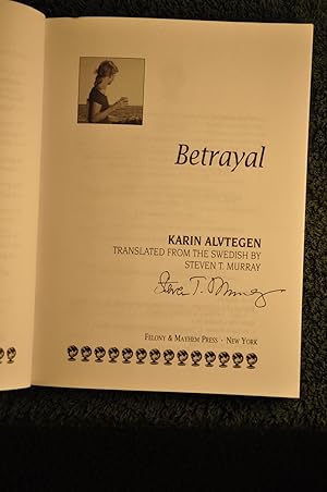 Seller image for Betrayal **SIGNED** for sale by Longs Peak Book Company