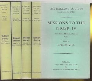 Immagine del venditore per Missions to the Niger Volumes 1 through 4 venduto da The Book Collector, Inc. ABAA, ILAB