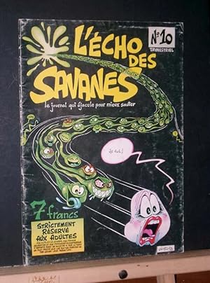 Bild des Verkufers fr L'Echo des Savanes #10 zum Verkauf von Tree Frog Fine Books and Graphic Arts