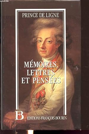 Bild des Verkufers fr MEMOIRES, LETTRES ET PENSEES zum Verkauf von Le-Livre