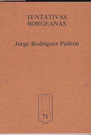 Seller image for Tentativas borgeanas for sale by LIBRERA GULLIVER