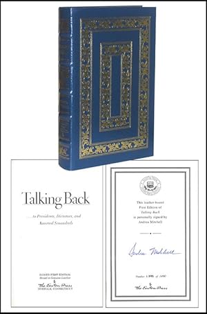 Seller image for Talking Back.To Presidents, Dictators, and Assorted Scoundrels for sale by Parrish Books