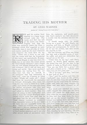 Image du vendeur pour Trading His Mother mis en vente par Legacy Books II