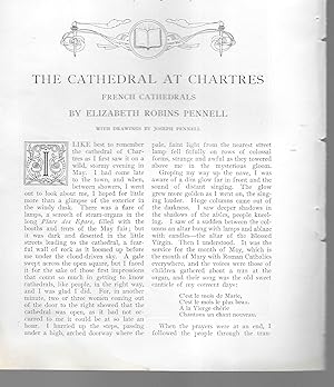 Bild des Verkufers fr French Cathedrals: The Cathedral At Chartres zum Verkauf von Legacy Books II