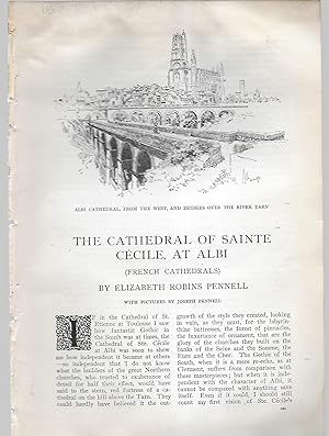 Bild des Verkufers fr French Cathedrals: The Cathedral Of Sainte Cecile, At Albi zum Verkauf von Legacy Books II