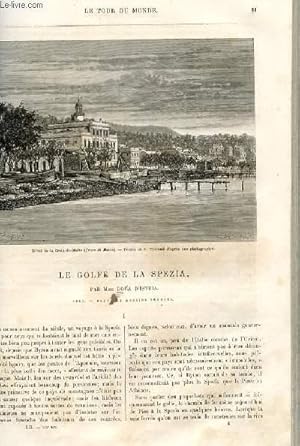 Image du vendeur pour Le tour du monde - nouveau journal des voyages - livraison n475 - Le golfe de la Spezia par Dora d'Istria (1867). mis en vente par Le-Livre