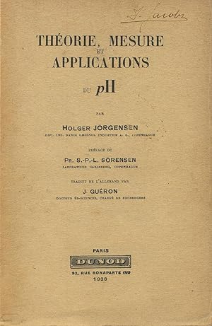 Seller image for Th�orie, mesure et applications du pH for sale by Sylvain Par�
