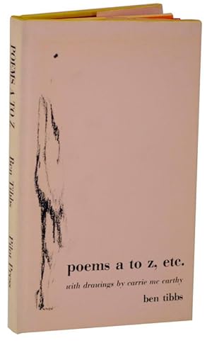 Seller image for poems a to z, etc. for sale by Jeff Hirsch Books, ABAA