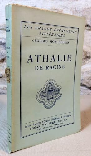 Image du vendeur pour Athalie de Racine. mis en vente par Latulu