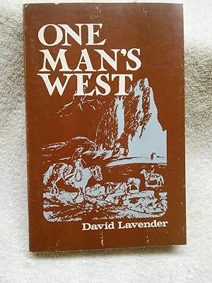 Seller image for One Man's West for sale by Prairie Creek Books LLC.