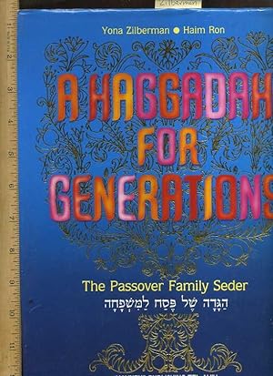 Seller image for A Haggadah for Generations : The Passover Family Seder [Oversized Pictorial, religious Readings, Holiday Festival, celebration] for sale by GREAT PACIFIC BOOKS