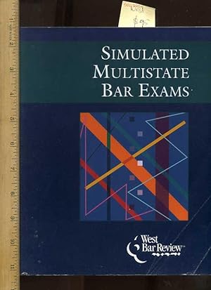 Imagen del vendedor de Simulated Multistate Bar Exams [critical/practical Study, legal/law Review, lawer/attorney Conduct, practice] a la venta por GREAT PACIFIC BOOKS