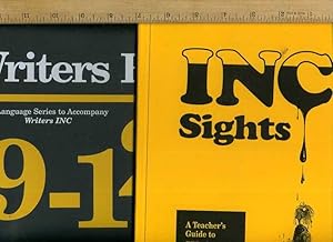 Immagine del venditore per INC Sights : a Teacher's Guide to Writers Inc ; Writers File 9-12 : a Language Series to Accompany Writers Inc [understanding the Process of Writing, Learning Resource, Activities, Readings, Practical Techniques, Methods, explained] venduto da GREAT PACIFIC BOOKS