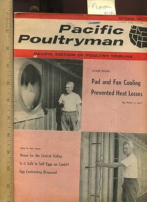 Seller image for Pacific Poultryman : Pacific Edition of Poultry Tribune, Vol. 67, No. 9, September 1964 [illustrated Compilations of Articles and Topics on APHF, Egg Business, Nulaid, Processing Eggs, Housing, Testing, Contracting, Markets, Chicken & Egg Production] for sale by GREAT PACIFIC BOOKS