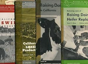 Bild des Verkufers fr California Swine Production , Manual 17; California Sheep Production, Manual 16; Reducing Costs of Raising Dairy Heifer Replacements, Circular 435; Raising Dary Calves in California, Circular 107 Revised [farming, Ranching, Farms, ranches] zum Verkauf von GREAT PACIFIC BOOKS