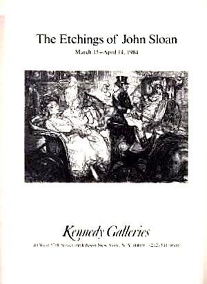 Image du vendeur pour The Etchings of John Sloan mis en vente par LEFT COAST BOOKS