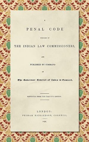 Seller image for A Penal Code Prepared by the Indian Law Commissioners and Published. for sale by The Lawbook Exchange, Ltd., ABAA  ILAB