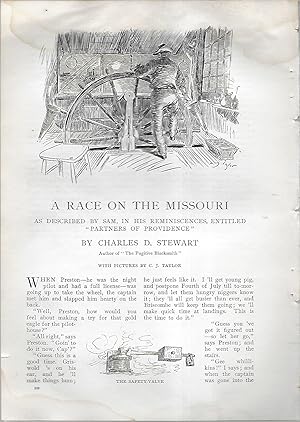 Bild des Verkufers fr A Race On The Missouri zum Verkauf von Legacy Books II