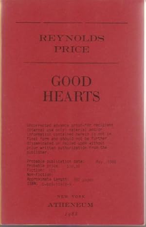 Bild des Verkufers fr GOOD HEARTS. zum Verkauf von Monroe Stahr Books