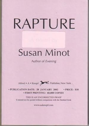 Seller image for RAPTURE. for sale by Monroe Stahr Books