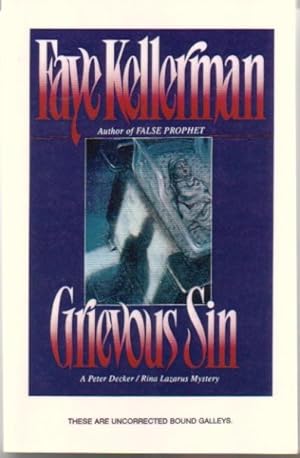 Seller image for GRIEVOUS SIN. for sale by Monroe Stahr Books