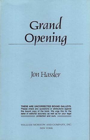 GRAND OPENING.