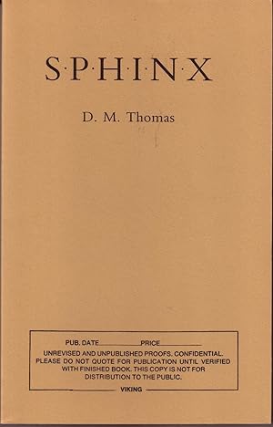 Seller image for SPHINX. for sale by Monroe Stahr Books