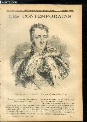 Seller image for Prince Jules de Polignac, ministre d'Etat (1780-1847). LES CONTEMPORAINS N 621 for sale by Le-Livre