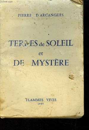 Imagen del vendedor de Terres de soleil et de mystre a la venta por Le-Livre