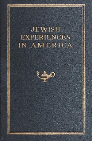 Image du vendeur pour JEWISH EXPERIENCES IN AMERICA: SUGGESTIONS FOR THE STUDY OF JEWISH RELATIONS WITH NON-JEWS mis en vente par Dan Wyman Books, LLC