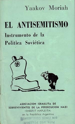 Seller image for EL ANTISEMITISMO: INSTRUMENTO DE LA POLTICA SOVITICA for sale by Dan Wyman Books, LLC