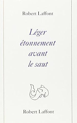 Bild des Verkufers fr Leger Etonnement Avant Le Saut zum Verkauf von JLG_livres anciens et modernes