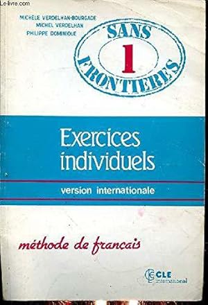 Immagine del venditore per Sans fontieres exercices niveau 1 (version internationale) venduto da JLG_livres anciens et modernes