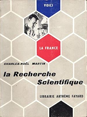 Image du vendeur pour Charles-Nol Martin. La Recherche scientifique mis en vente par JLG_livres anciens et modernes