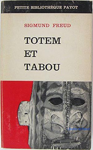 Bild des Verkufers fr Totem et tabou zum Verkauf von JLG_livres anciens et modernes