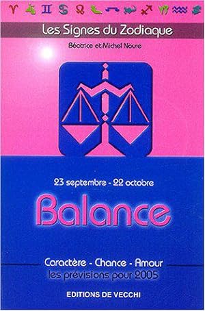 Bild des Verkufers fr Balance zum Verkauf von JLG_livres anciens et modernes
