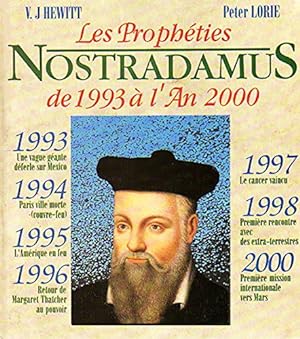 Bild des Verkufers fr Les propheties de Nostradamus de 1993 a l'an 2000 zum Verkauf von JLG_livres anciens et modernes