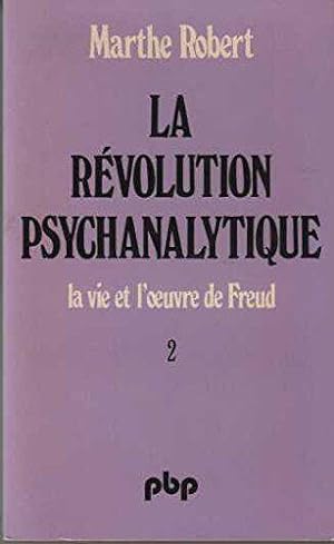 Bild des Verkufers fr La rvolution psychanalytique zum Verkauf von JLG_livres anciens et modernes